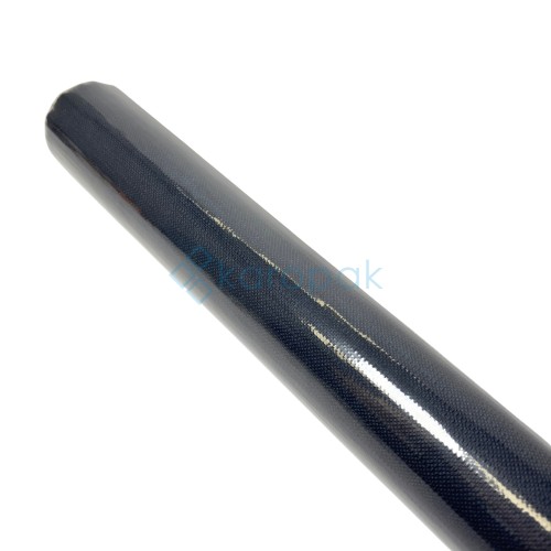 OBRUS Z BIBUŁY `ROYAL COLLECTION` 118cm x 5m CZARNY