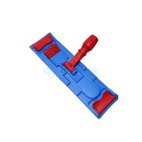 STELAŻ DO MOPA płaskiego niebiesko-czerwony 40cm (BEZ GWINTU)