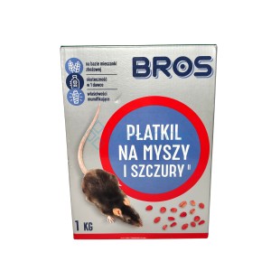 BROS Płatki na myszy i szczury 1kg 
