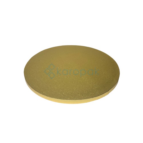 PODKŁAD OKRĄGŁY ZŁOTY GRUBY 1,2h x 33cm