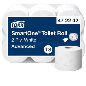 TORK Papier toaletowy SMARTONE T8 2-W 207m 