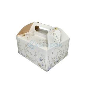 Enjoy Be Eco pudełko papierowe z rączką ciasto 189x147x89 CHABRY  25szt