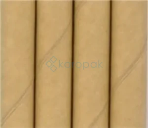 Słomki papierowe pakowane pojedynczo  KRAFT fi 8 mm 19,7 cm 100 sztuk