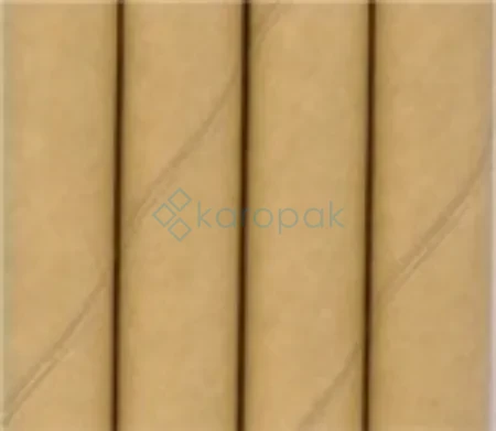 Słomki papierowe pakowane pojedynczo  KRAFT fi 8 mm 19,7 cm 100 sztuk