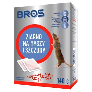 BROS ziarno na myszy i szczury 140g 