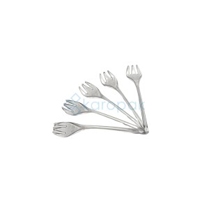 FINGERFOOD Łyżeczka LUXOR MINI transparentna 10cm PS REUSE