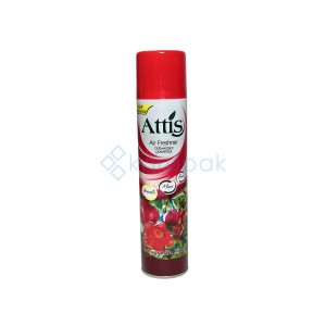 ATTIS odświeżacz spray GRANAT (jasny czerwony) 300ml (_/6/1)