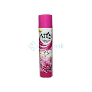 ATTIS odświeżacz spray KWIATY OGRODU (różowy) 300ml (_/6/1)