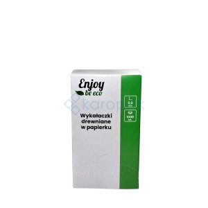Enjoy Be Eco wykałaczki w papierku BOX z podajnikiem (84/10/1000)
