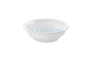 Miska do zgrzewu z uchwytami fi149mm 350ml BIAŁA (24/9/50)