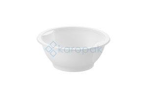 Miska do zgrzewu z uchwytami fi149mm 500ml BIAŁA (20/9/50)