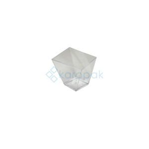  FINGERFOOD Pojemnik TURNER  transparentny PS  60ml  (_/40/24)