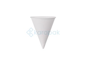 (EKO) Kubek papierowy biały STOŻEK 118ml (_/25/200)