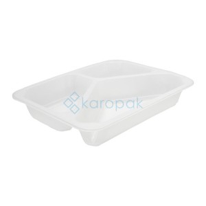 Pojemnik do zgrzewu WZMOCNIONE ROGI dwudzielny czarny T-227x178x50 PP (24/8/50) 