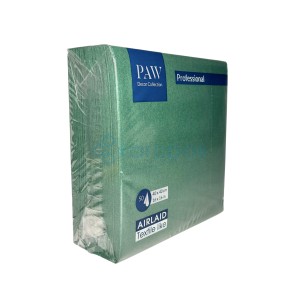 PAW Serwetka Airlaid 40x40 Ciemna Zieleń 50 szt