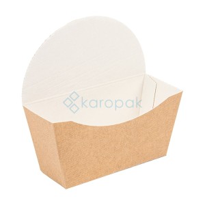 PUDEŁKO NA BAJGLA BRĄZ 12x12x4,5 (100szt)